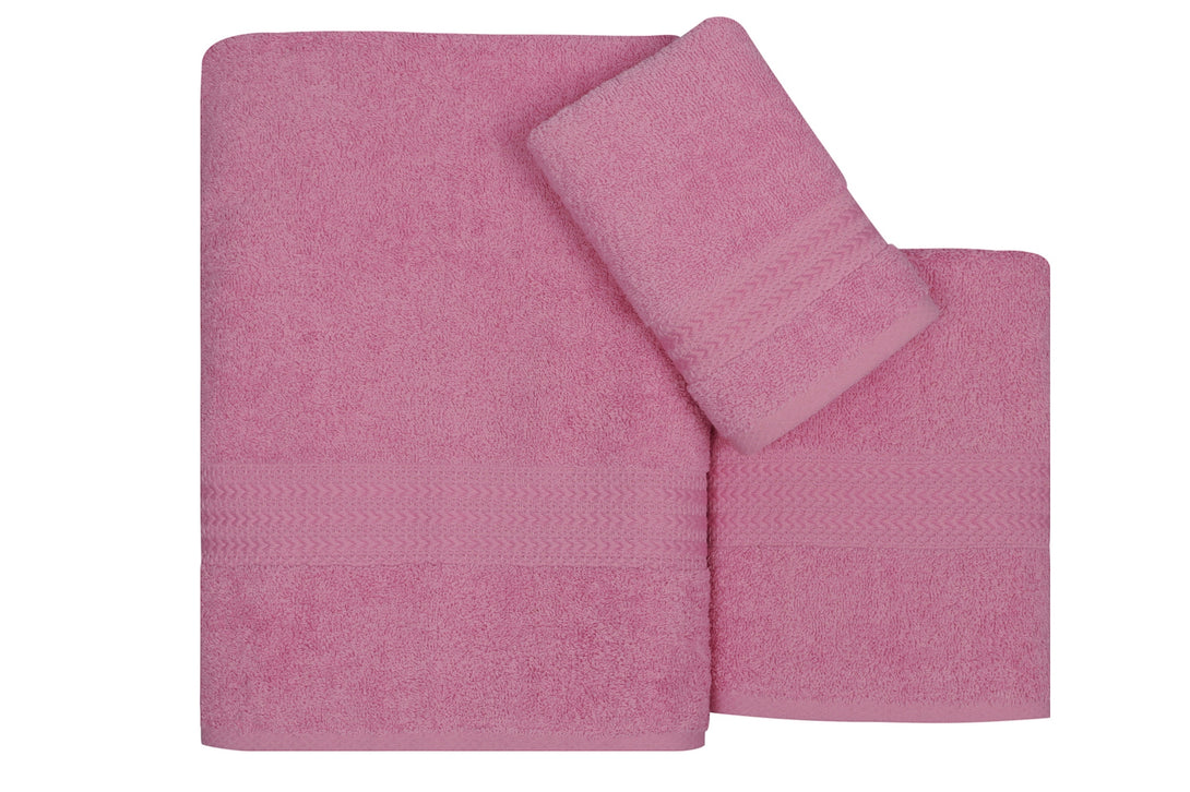 Törölköző Szett (3 db) Rainbow - Pink-VASBÚTOR