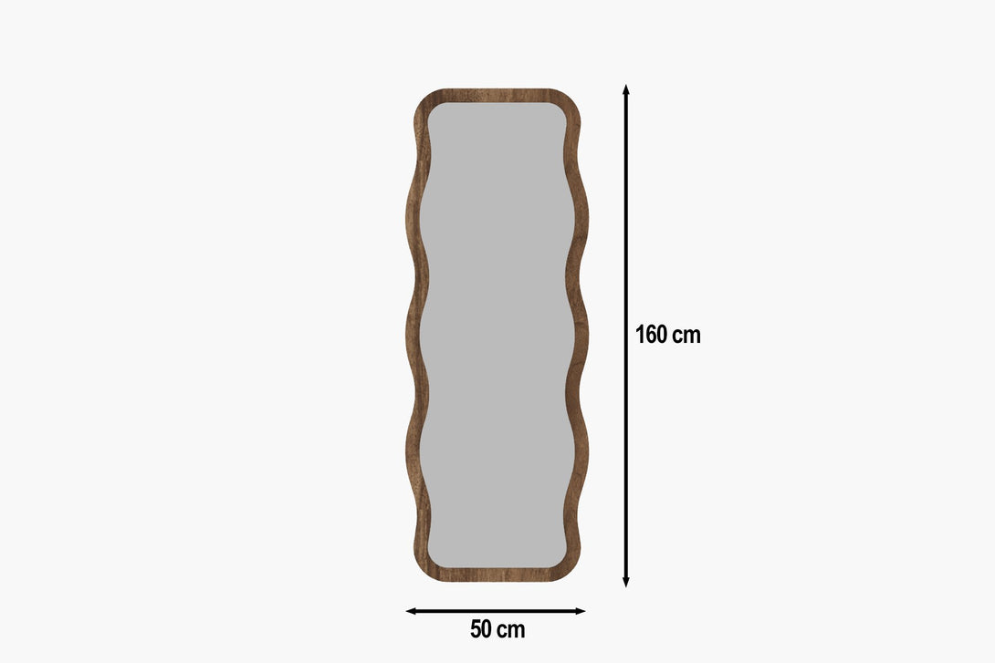 Tükör Aror - Walnut-VASBÚTOR