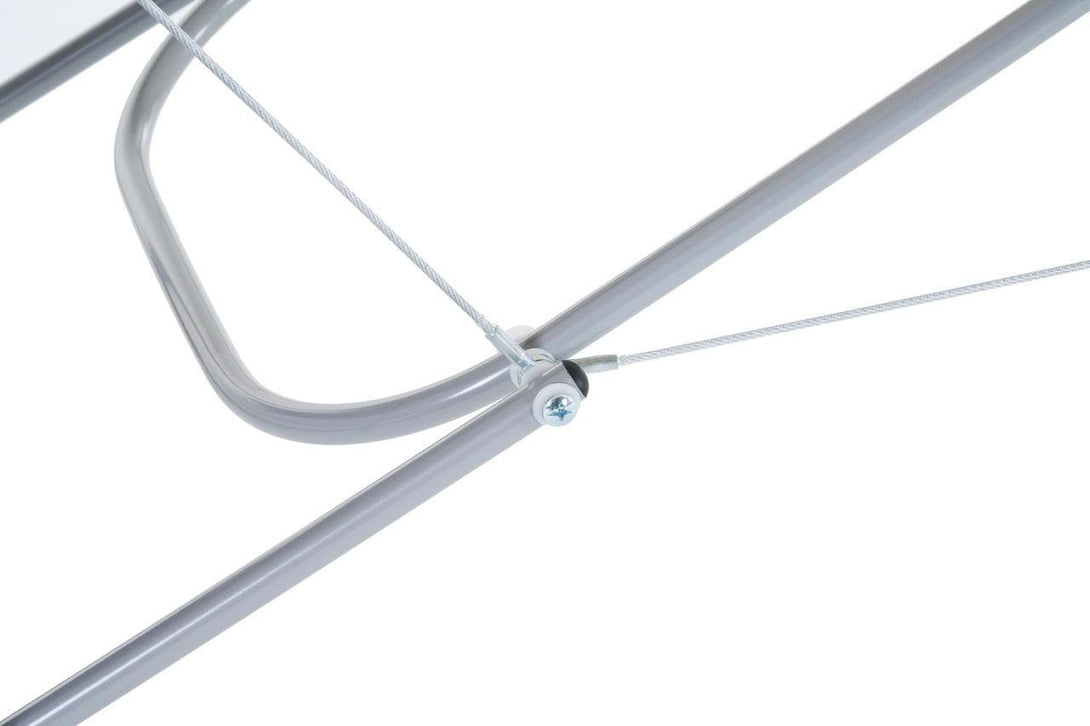 VASHOME Masszázságy, összecsukható és hordozható, Alumínium vázas, Fekete-VASBÚTOR