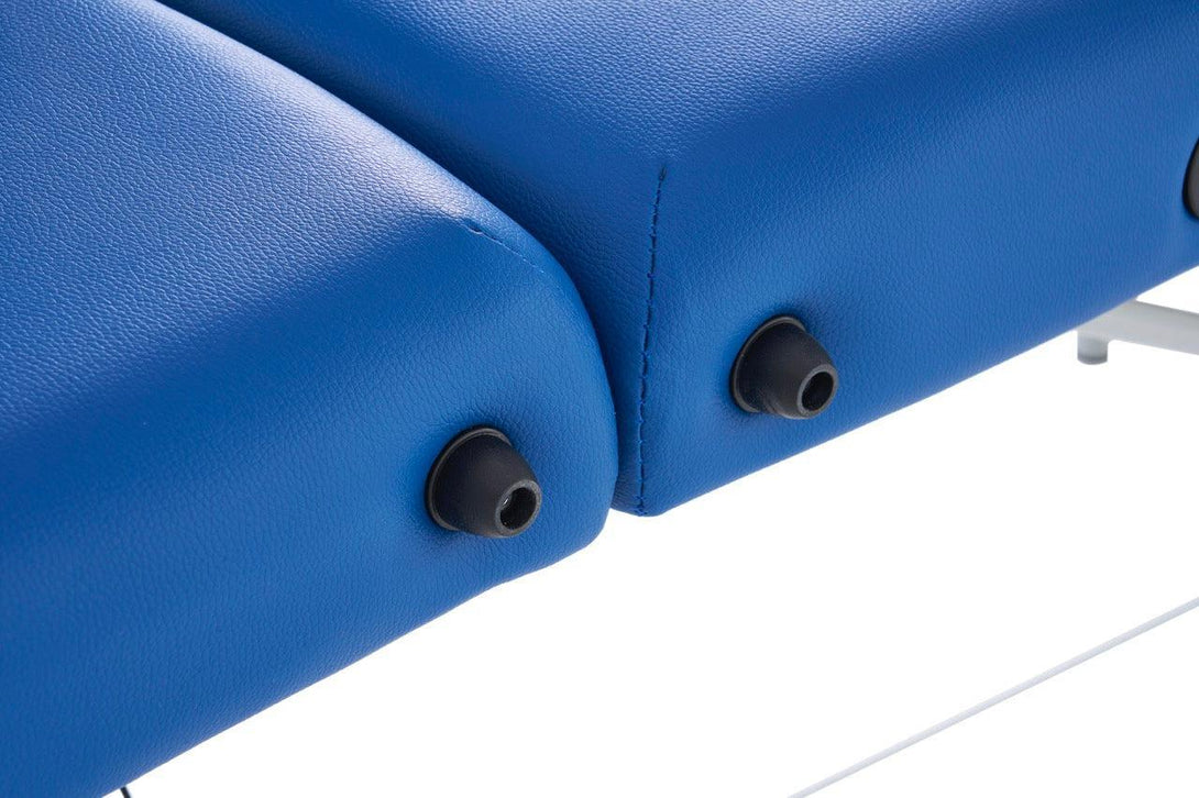 VASHOME Masszázságy, összecsukható és hordozható, Alumínium vázas, Kék-VASBÚTOR