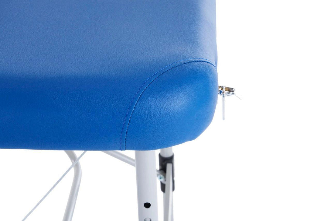 VASHOME Masszázságy, összecsukható és hordozható, Alumínium vázas, Kék-VASBÚTOR