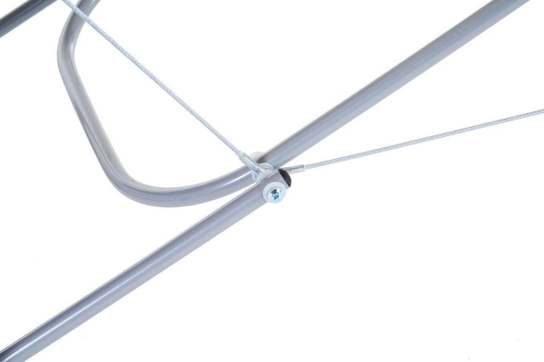 VASHOME Masszázságy, összecsukható és hordozható, Alumínium vázas, Kék-VASBÚTOR