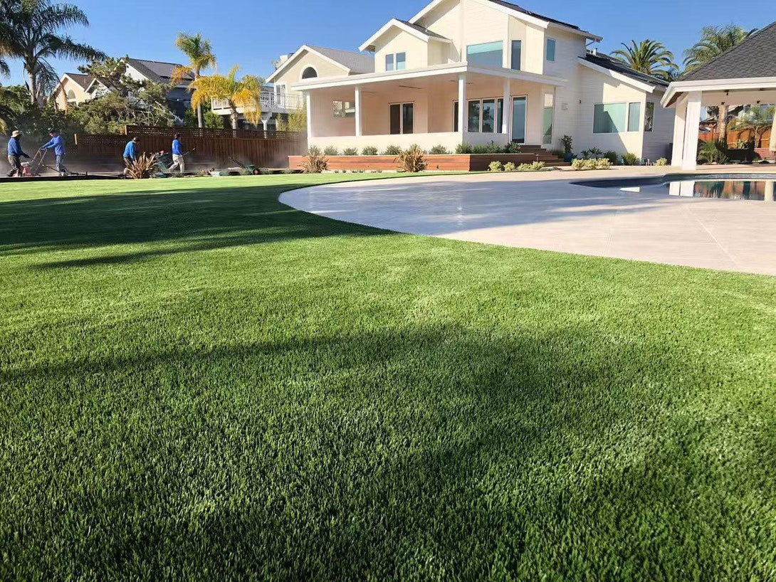 VASHOME ecoturf műfű tekercs, élethű, 35 mm vastag, 2×5 m (10 négyzetméter)-VASBÚTOR