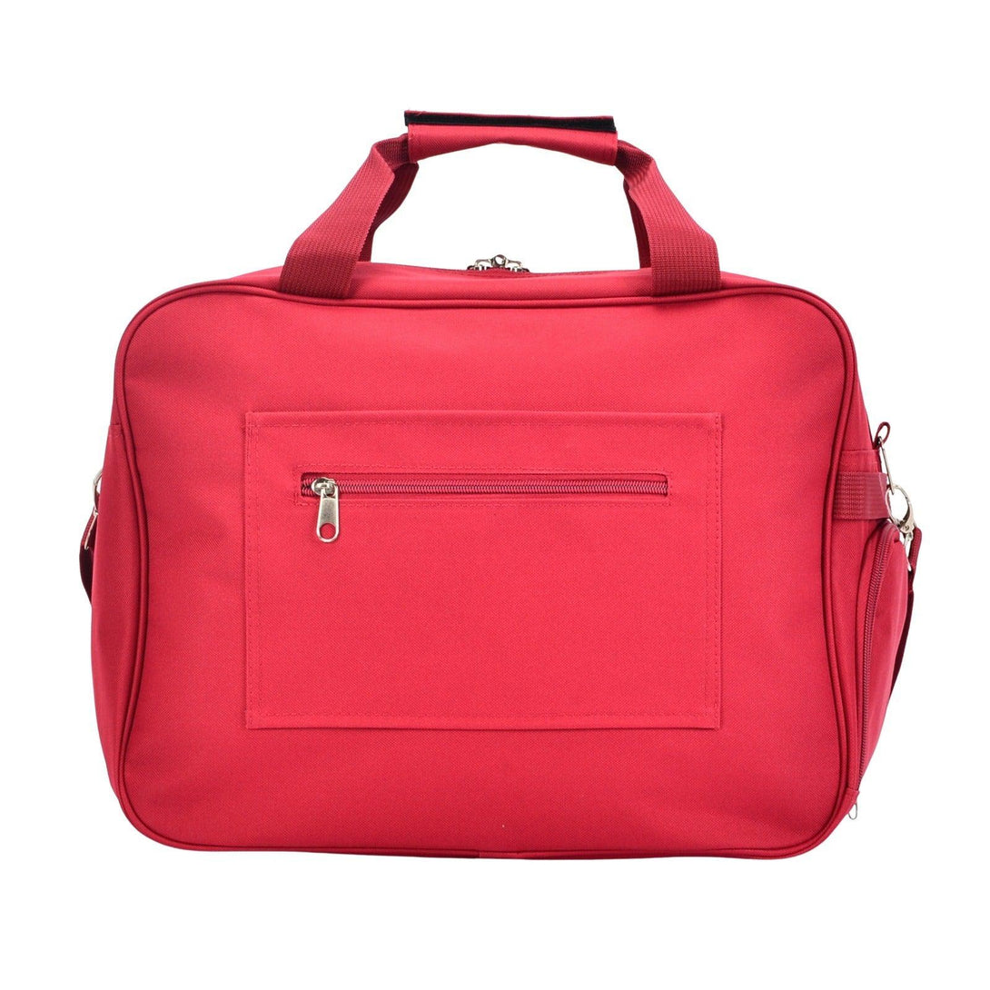 Wizzair/Ryanair kézipoggyász kabintáska 40x30x20 cm , Bontour AIR Utazótáska, Piros-VASBÚTOR