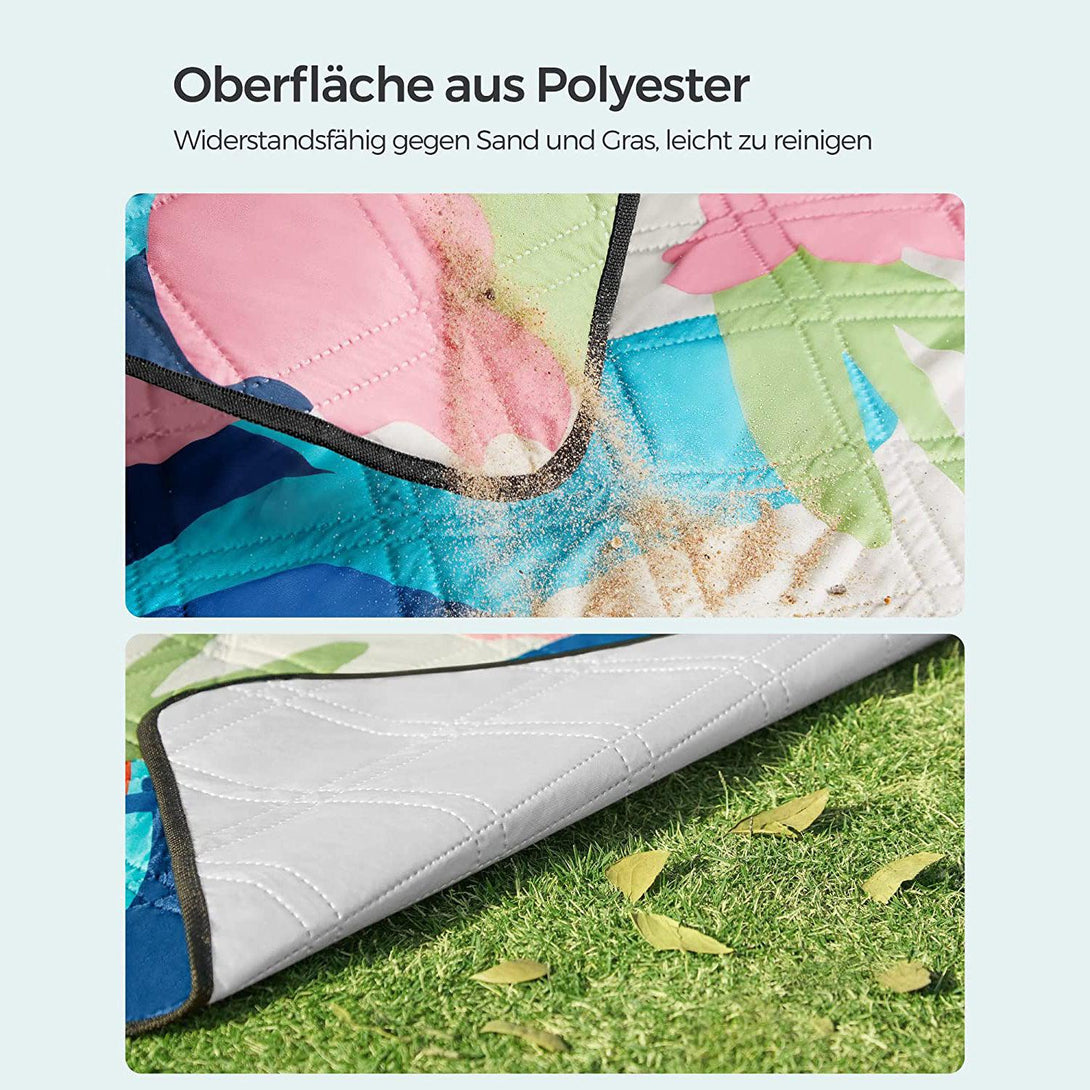 XXL piknik takaró, strand szőnyeg 300 x 200 cm színes levelek-VASBÚTOR
