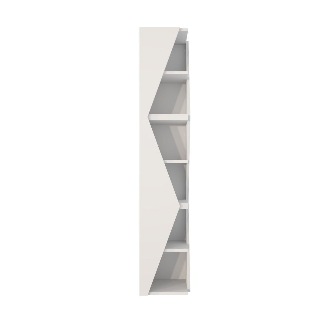 könyvespolc Arrow - White-VASBÚTOR