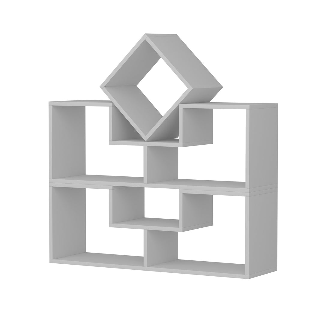 könyvespolc Beled - White-VASBÚTOR
