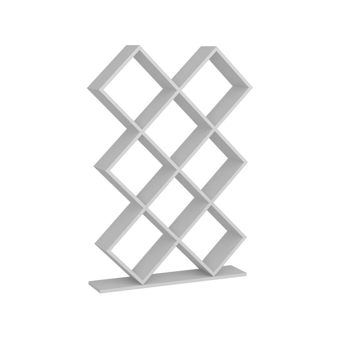 könyvespolc Kumsal - White-VASBÚTOR