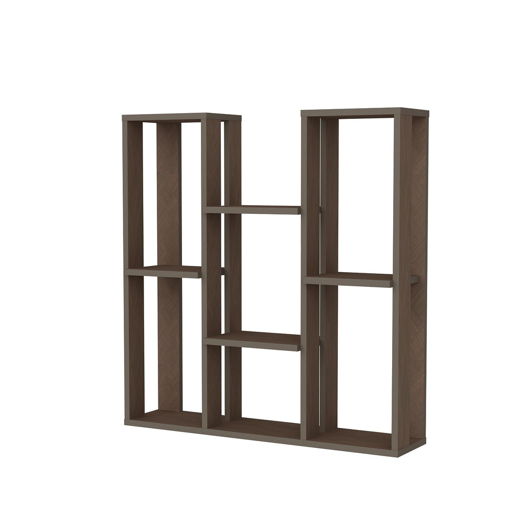 könyvespolc Nevada - Walnut-VASBÚTOR