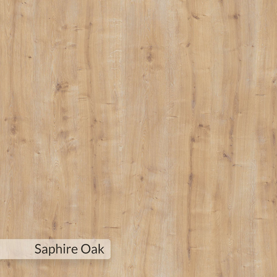 könyvespolc Paleo - Sapphire, Oak-VASBÚTOR