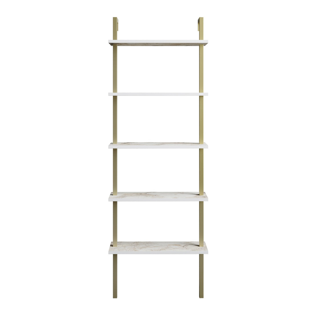 könyvespolc Piante - White, Gold-VASBÚTOR