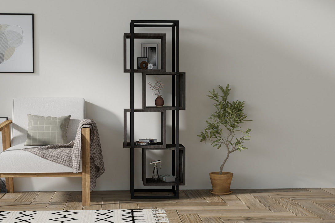 könyvespolc Rabant - Anthracite-VASBÚTOR