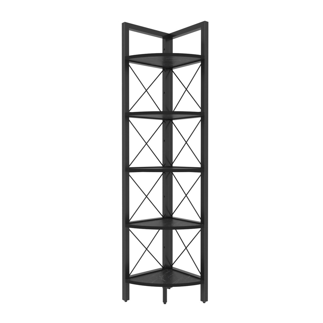 könyvespolc Remo - Black-VASBÚTOR