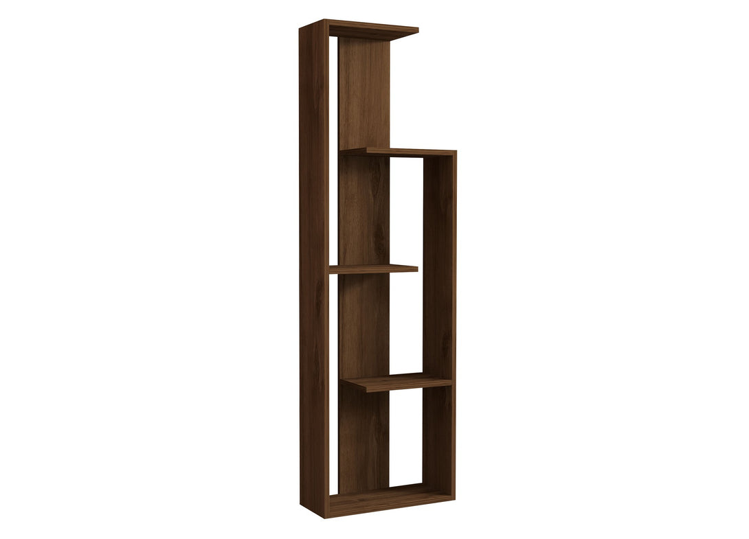 könyvespolc Wand - Walnut-VASBÚTOR