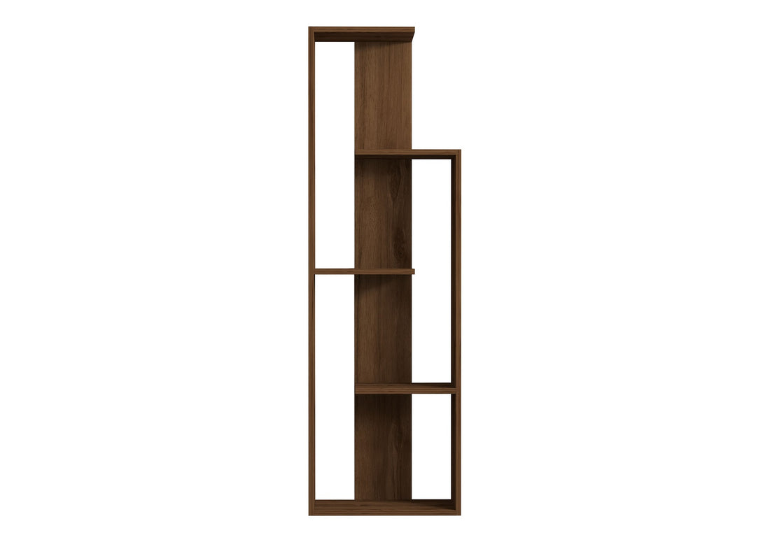 könyvespolc Wand - Walnut-VASBÚTOR