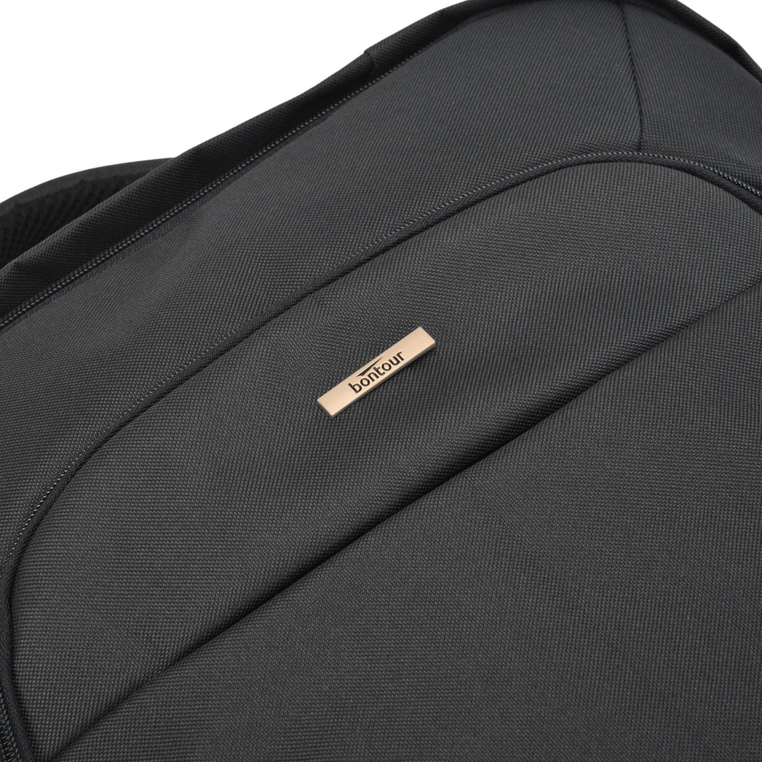BONTOUR AIR Utazó Hátizsák, EasyJet méretű 45x36x20cm, Fekete Színben-VASBÚTOR