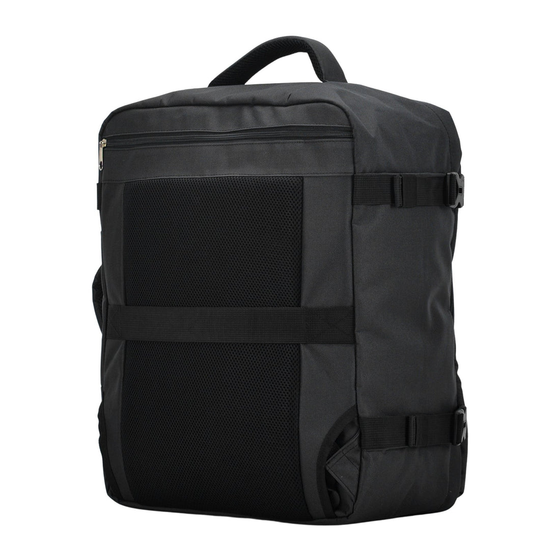 BONTOUR AIR Utazó Hátizsák, EasyJet méretű 45x36x20cm, Fekete Színben-VASBÚTOR