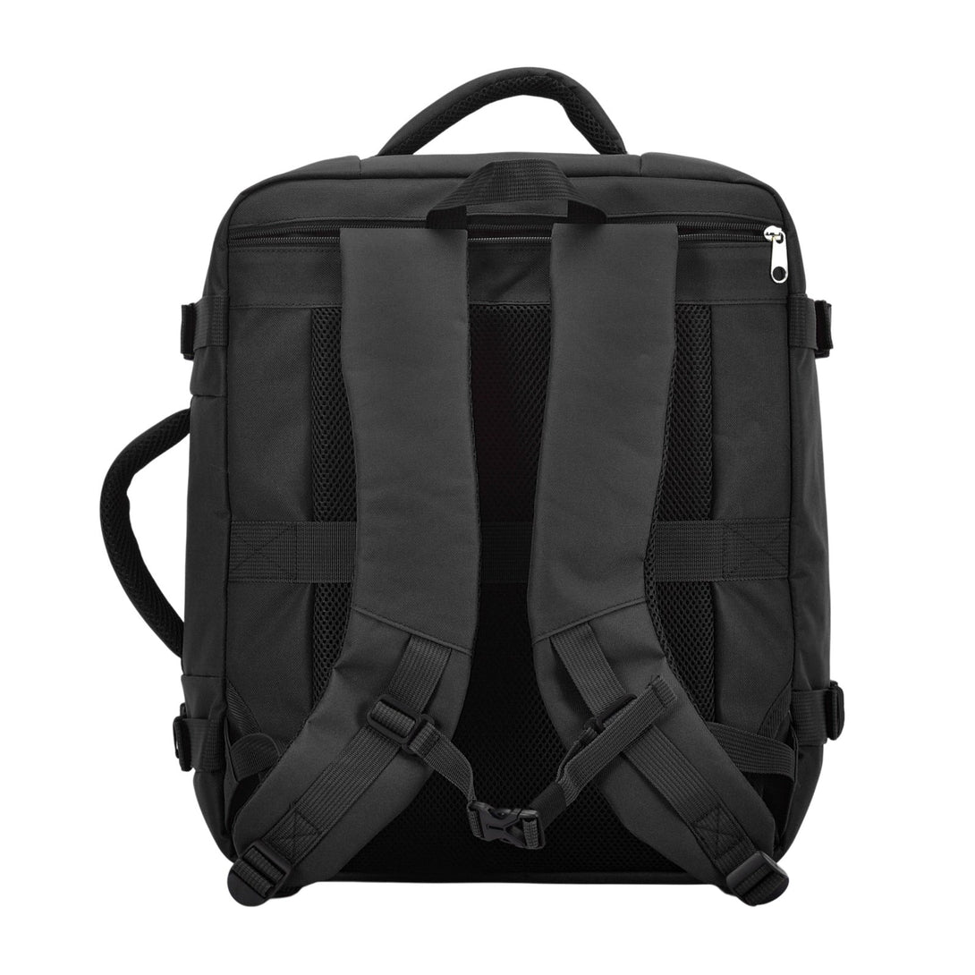 BONTOUR AIR Utazó Hátizsák, EasyJet méretű 45x36x20cm, Fekete Színben-VASBÚTOR