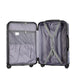 BONTOUR “SPINNER” 2 db-os Bőrönd Szett (S+M), Duplakerekes Gurulós bőrönd TSA zárral, Kék-VASBÚTOR