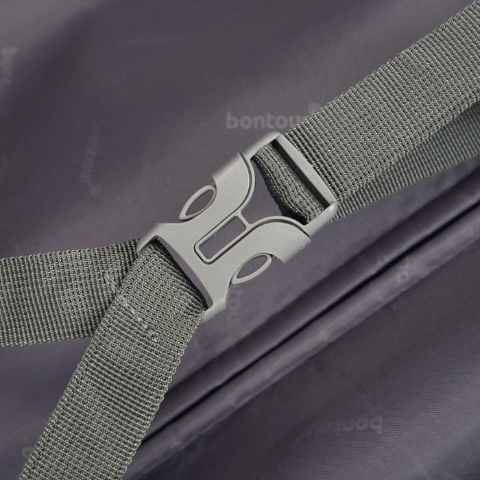 BONTOUR “SPINNER” 2 db-os Bőrönd Szett (S+M), Duplakerekes Gurulós bőrönd TSA zárral, Kék-VASBÚTOR