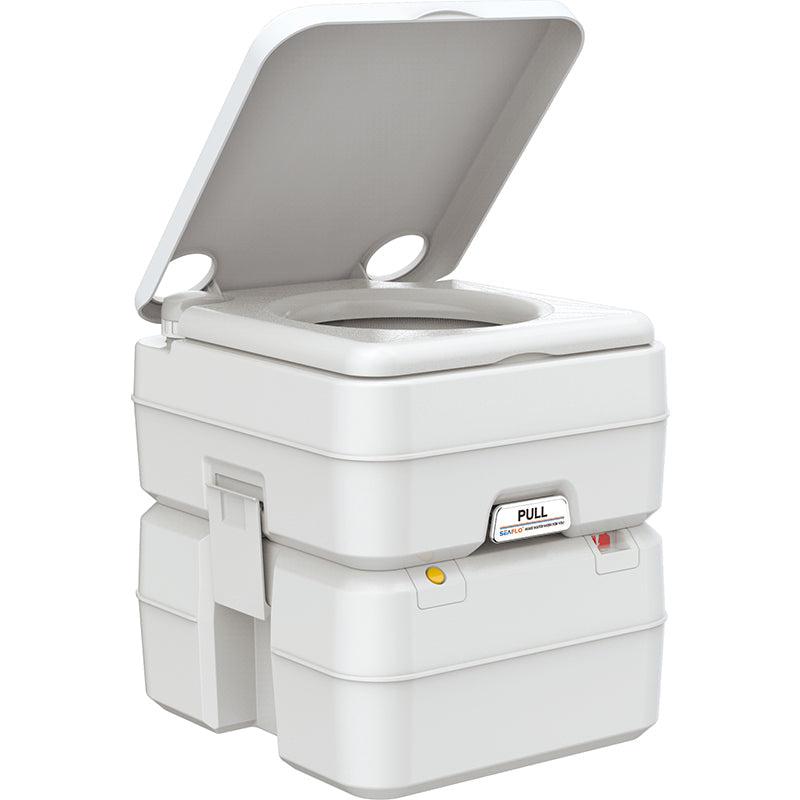 BONTOUR szoba WC szennyvíz szintjelzővel, szagmentes kemping WC 20L-VASBÚTOR