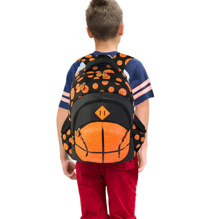 Bontour PLAY Gyerek hátizsák, kosárlabda mintával-VASBÚTOR