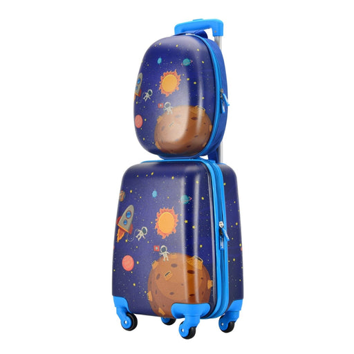 Gyerek bőrönd szett, Űrutazás Mintával (hátizsák+bőrönd) | BONTOUR-VASBÚTOR